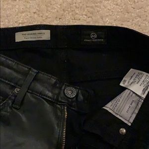 Ag Adriano Goldschmied Jeans - AG The Legging Ankle Super Skinny Coated Denim Ag Adriano Goldschmied Jeans - AG The Legging Ankle Super Skinny Coated Denim